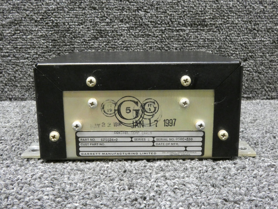 625524-2 Garret Manufacturing Series 1 Cabin Temperature Control Unit