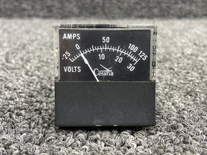 2664-1 Jewell Electric Volt and Ammeter Indicator