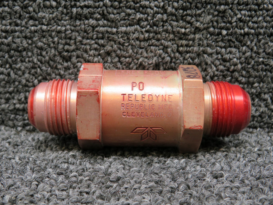 MS28884A-10 Teledyne Fuel Flow Check Valve