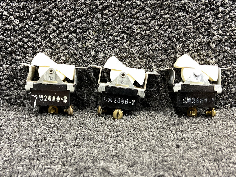 CM2686-2 Cessna 310Q Light Toggle Switch Set