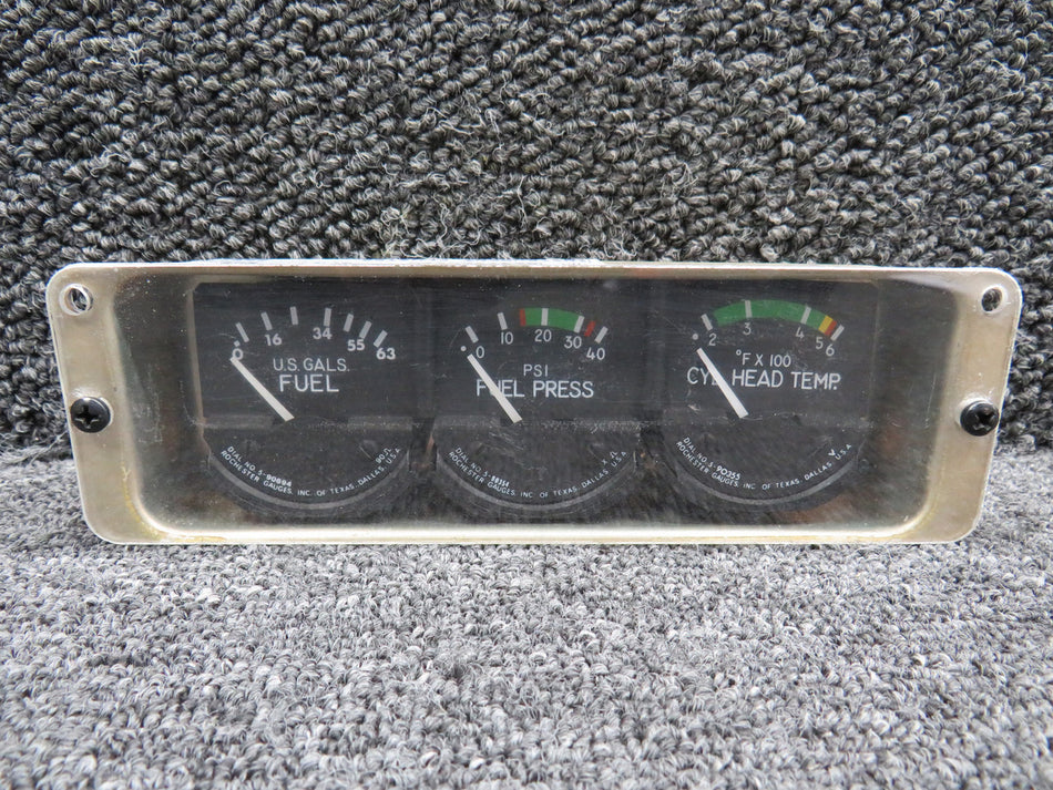 269A4106-3 Schweizer 269C Rochester 6247-00216 Instrument Gauge Cluster (V: 28)
