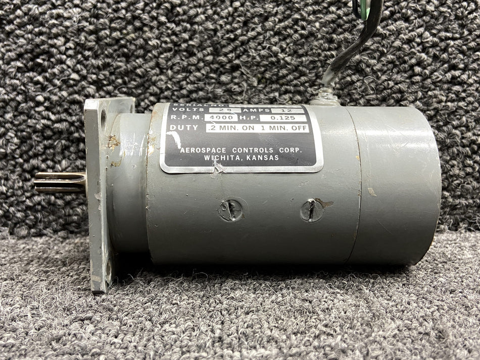 9910070-1 Aerospace Controls Flap Actuator Reduction Motor Assembly (28V, 12A)