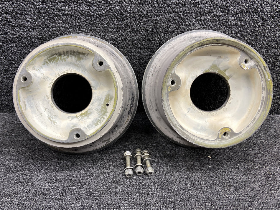 C163010-0101 Goodyear 6.00-6 Nose Wheel Assembly