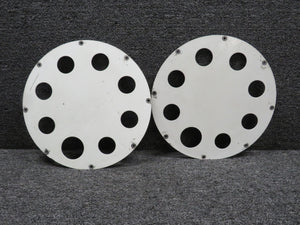 IAI 1124 Westwind I Main Wheel Hub Cap Covers (Set of 2)