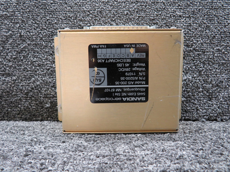 AIS200-35 Sandia Aerospace Relay Switch Assembly
