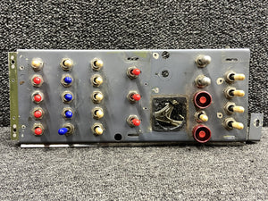 5618029-15 Cessna 421B Upper Forward Switch Panel Assembly w Switches