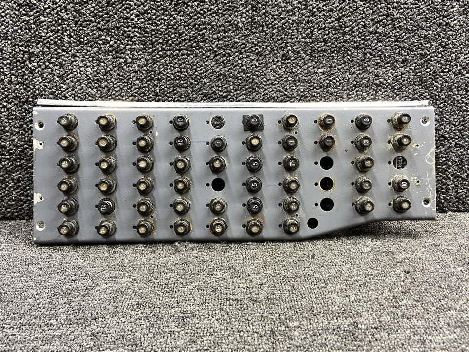 5618029-11 Cessna 421B Upper Center Circuit Breaker Panel Assembly