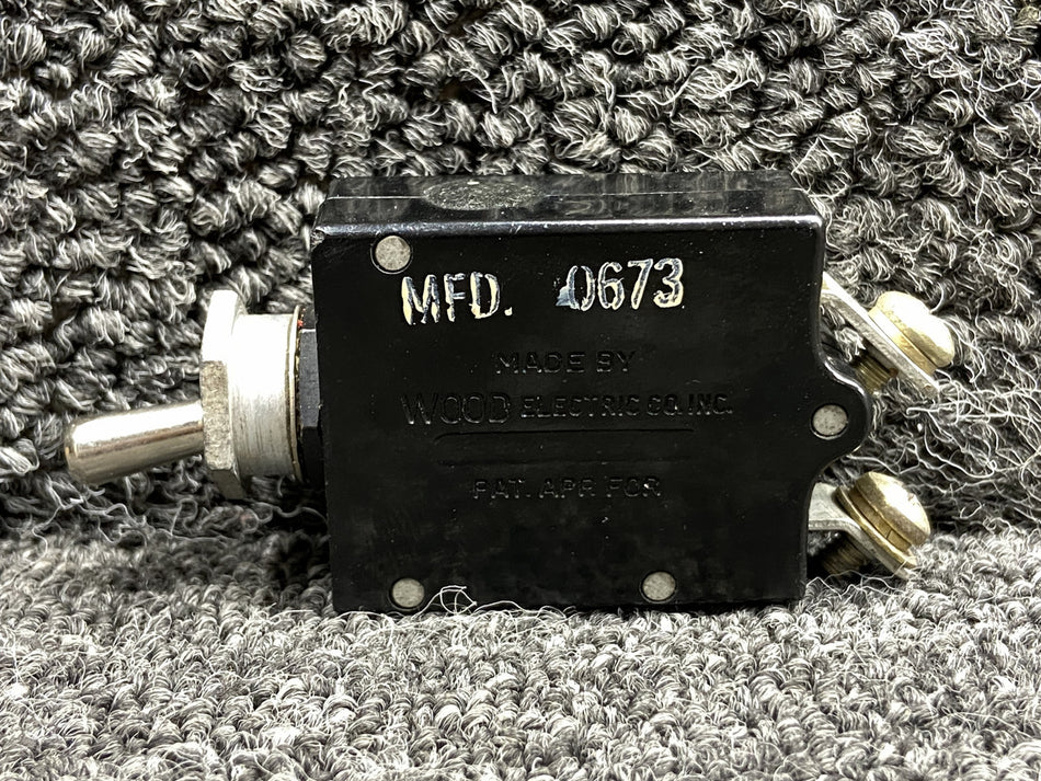 593-240-101 Wood Electric Toggle Circuit Breaker (40A)