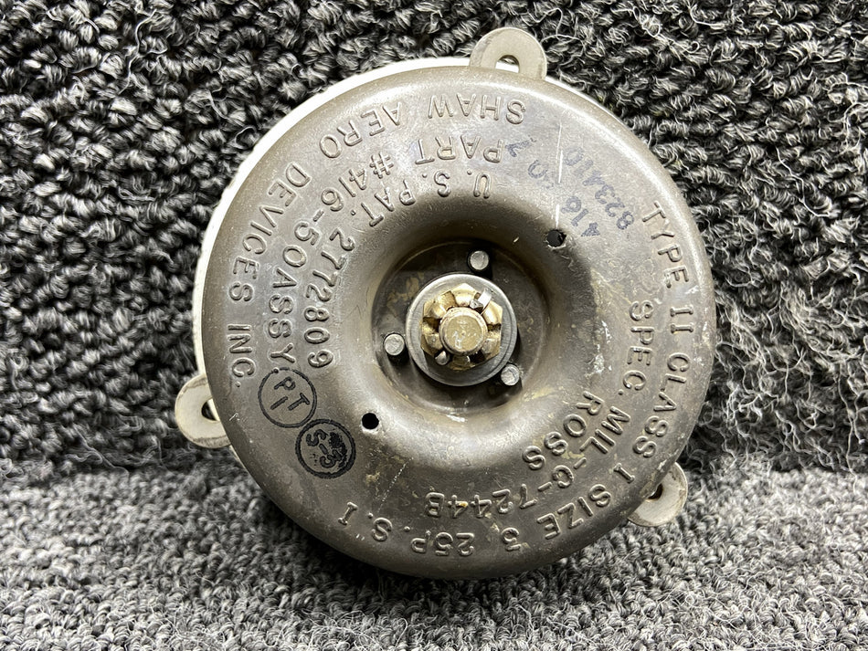 416-50 (Alt: 0823410-2) Shaw Aero Fuel Cap Assembly (Type II)