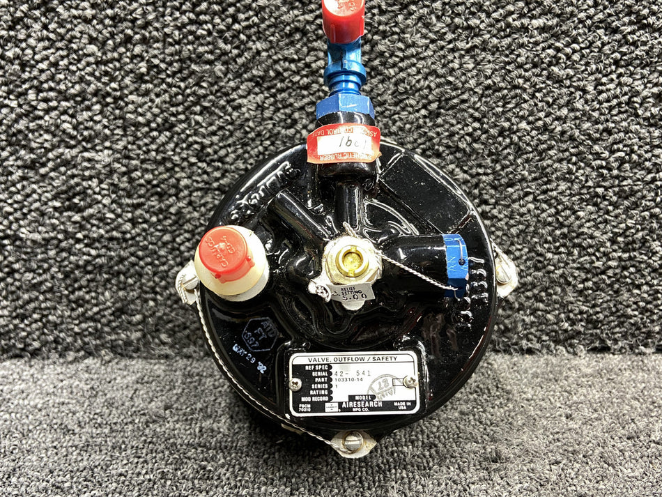 103310-14 Airesearch Variable Cabin Pressure Outflow Valve Assembly