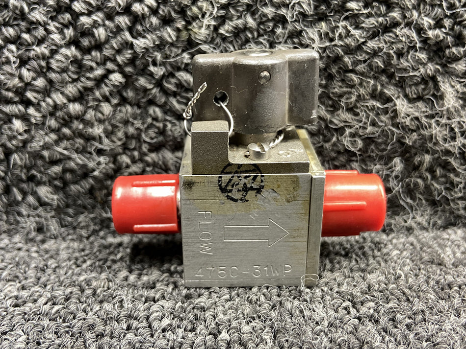 475C-31WP Cessna 421B Variable Cabin Pressure Shut Off Valve Assembly