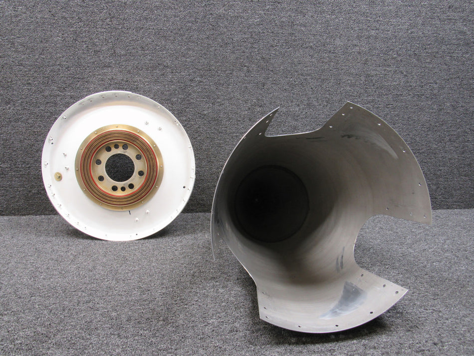 D5212, D5217, C5213 Cessna 421C Prop Bulkhead, Adapter, Fillet and Spinner Assy