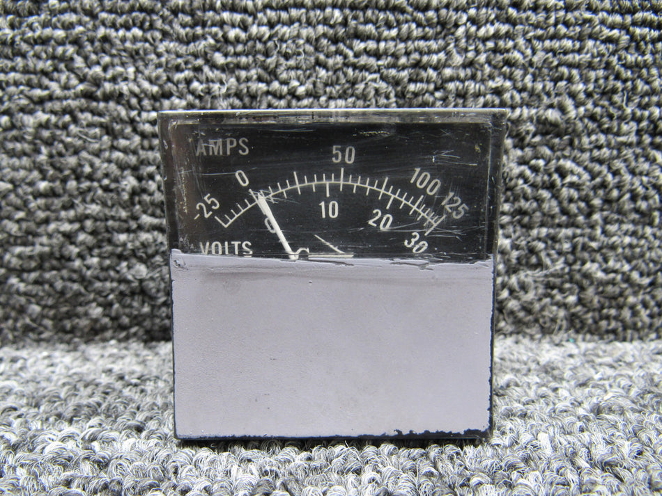 CM2664-1 (Alt: 20110032-102) Jewell Elec. MS1 Volt and Ammeter Indicator