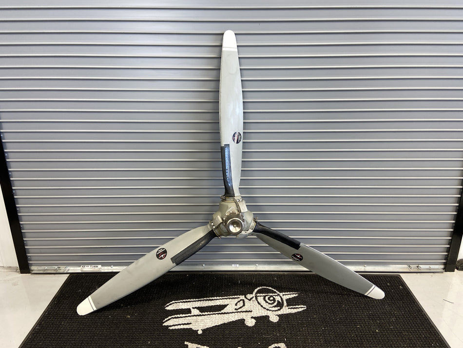3AF37C516 McCauley Three Blade Propeller Assembly with Logbooks
