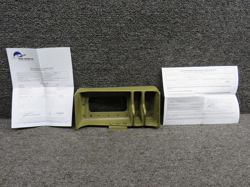 1513054-1 Cessna T337G Lower Forward Fuselage Support w 8130-3 & PAI-PT-1 (Zinc)