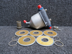 02W051296-3 (Use: AM104370FF) Air Maze Fuel Filter Assembly