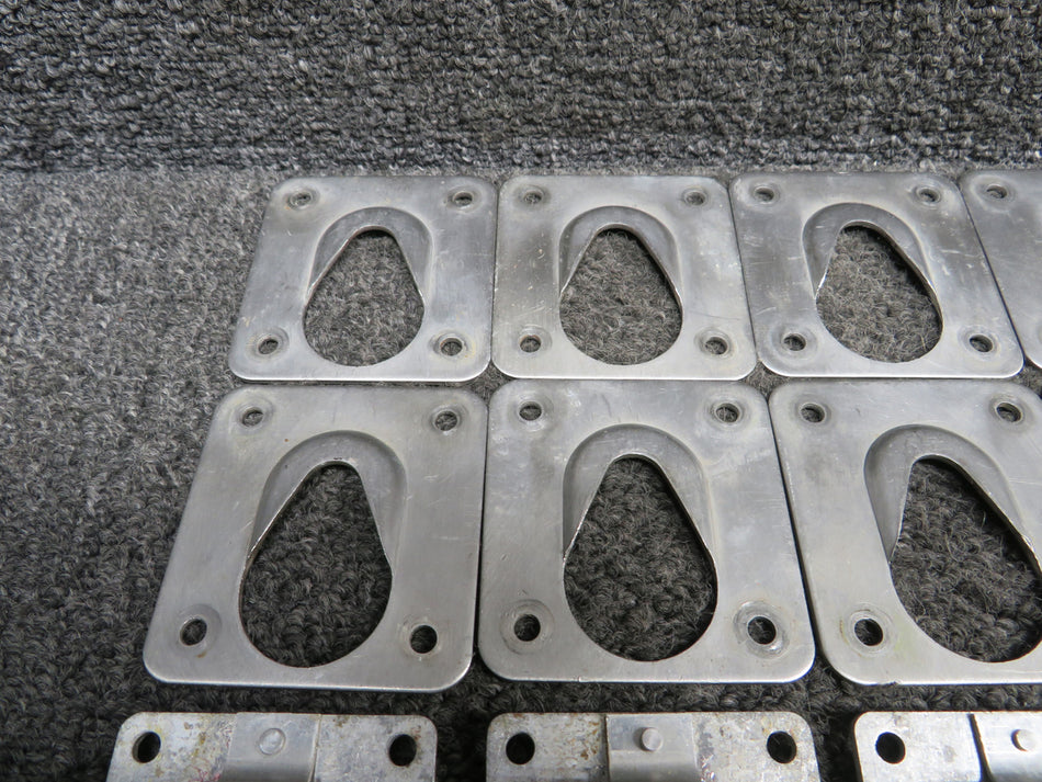 68094-003, 79440-002 Piper PA34-200T Plate Rear Seat Attach Set of 8
