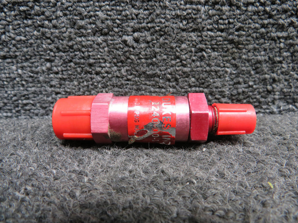 1240-00-1 Dukes Inc Fuel Check Valve Assembly