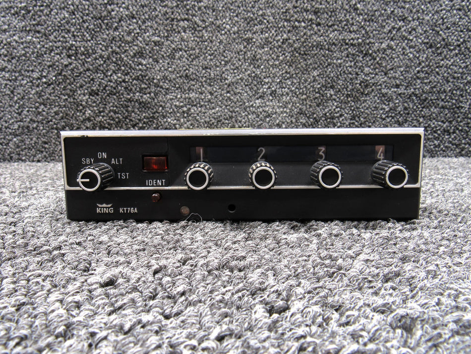066-1062-00 Bendix King KT-76A ATC Transponder w/ Modifications (14V)