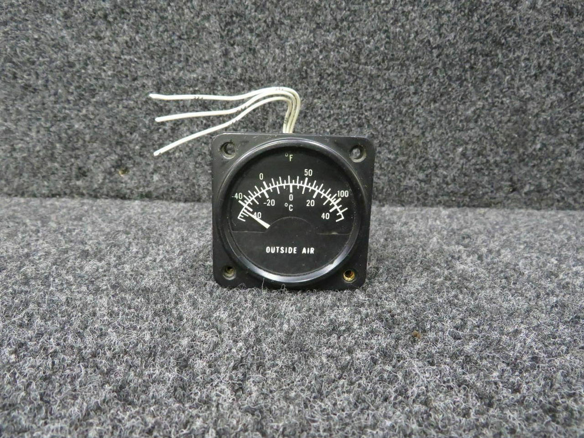 1010 (USE: 46457-000) Piper PA-31T Keystone Outside Air Temperature Gauge (C20) BAS Part Sales | Airplane Parts