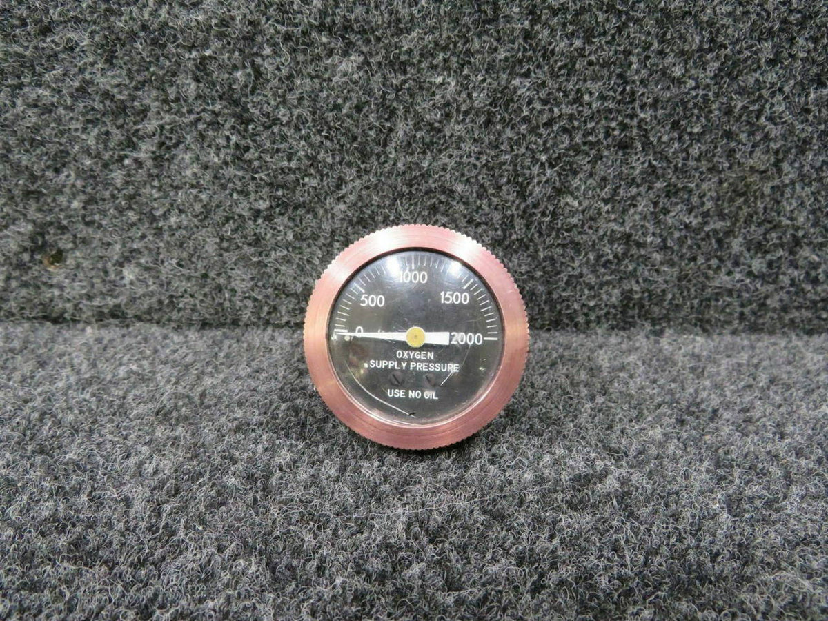 80043500 Piper PA-31T Oxygen Supply Gauge (C20) BAS Part Sales | Airplane Parts