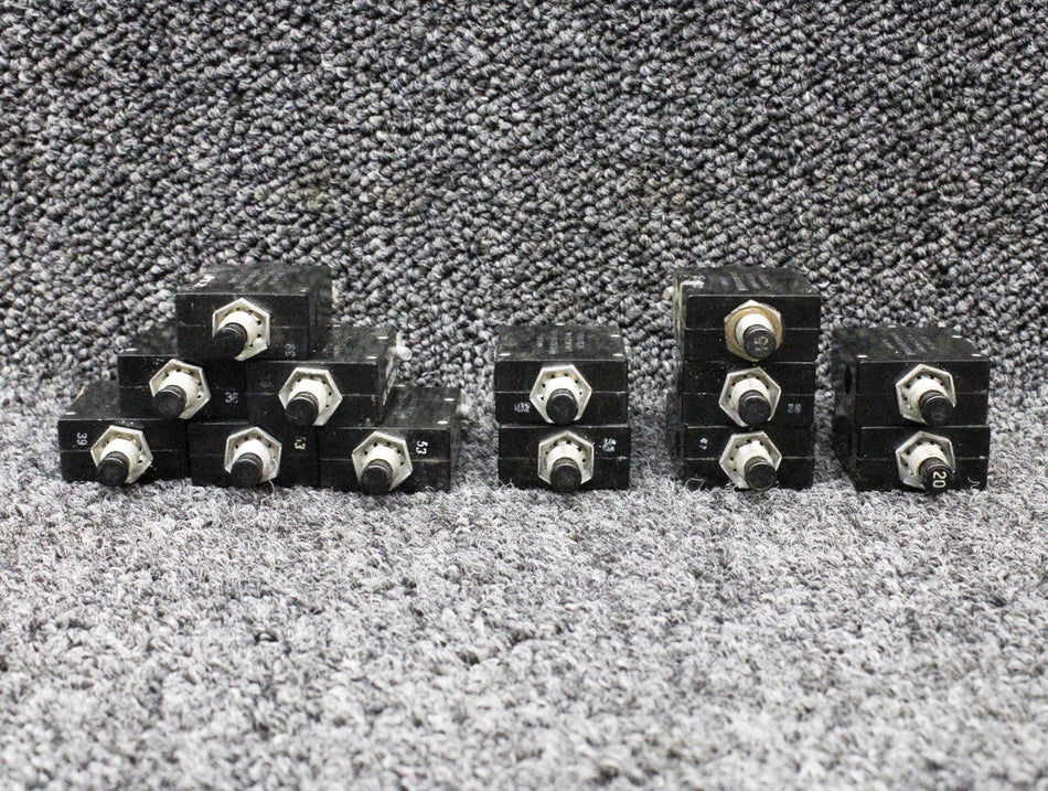 454656, 454657, 454658, 454659 Wood Electric Breaker Set of 13 (Various Amps)