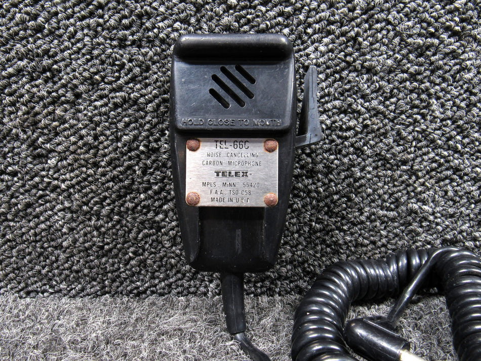 TEL-66C Telex Noise Cancelling Microphone Assembly
