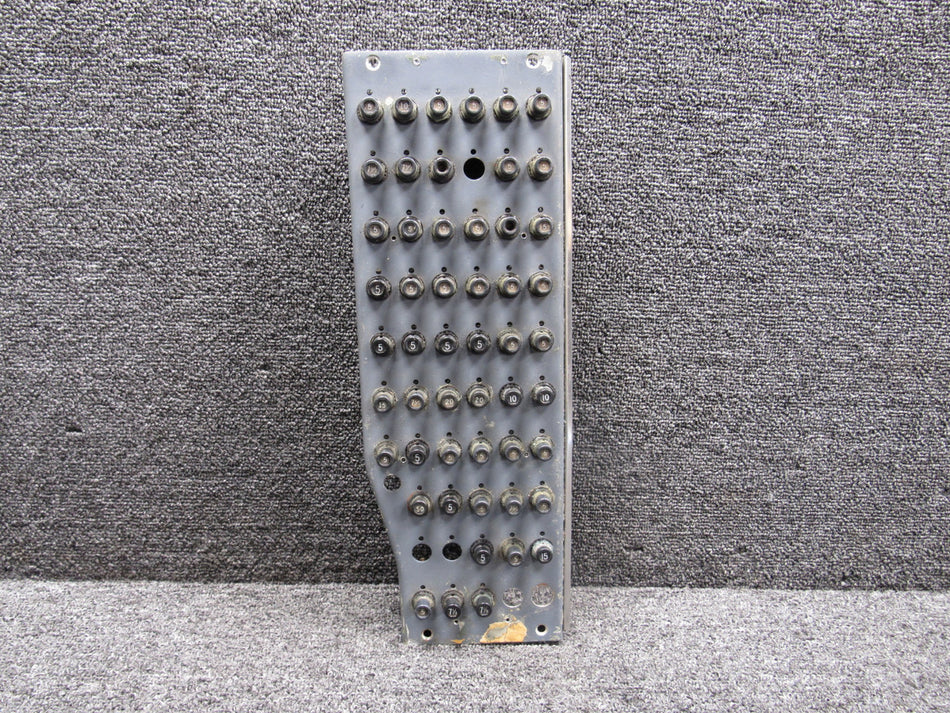 5618029-41 Cessna 421C Upper Center Circuit Breaker Panel Assembly with Breakers