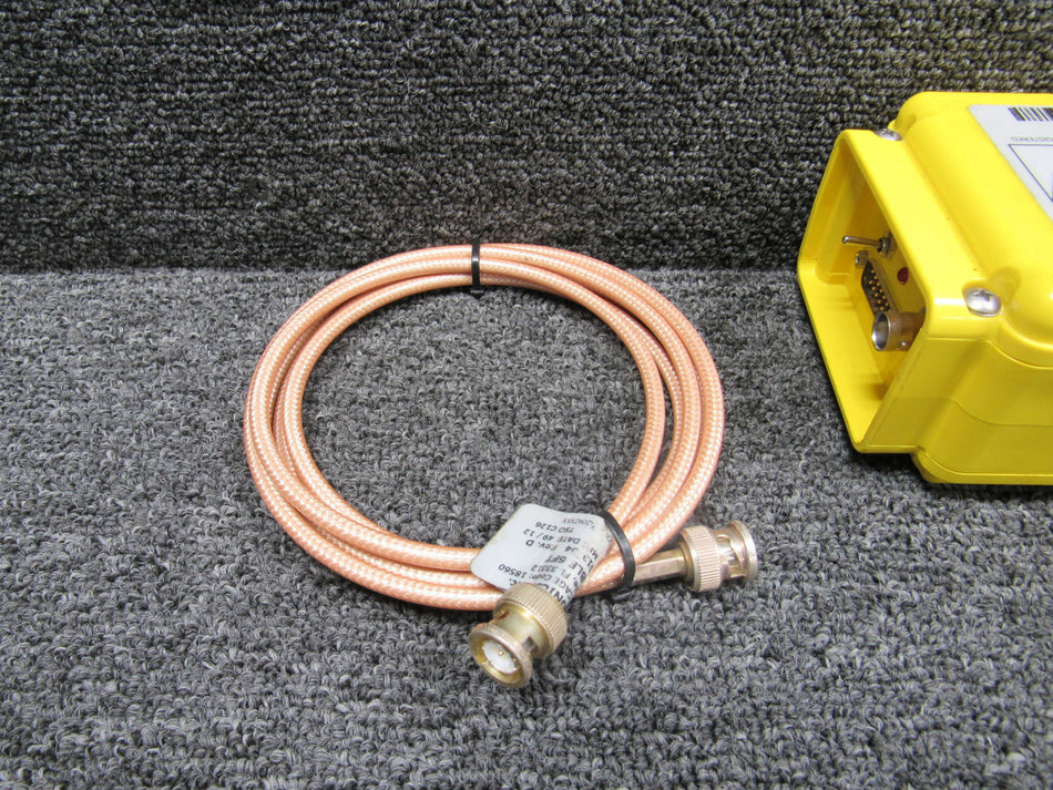 453-6603 Artex ME406 Emergency Locator Transmitter w Antenna, Connector, Horn & Tray