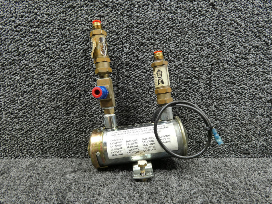 476-087, FACKV-4-100-6 Facet Electronic Fuel Pump Assembly w/ Check Valve
