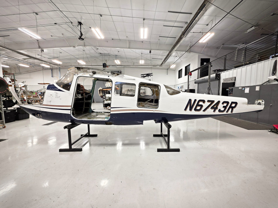 Cessna T210F Fuselage with Bill of Sale, Airworthiness, Data Tag & Logbooks