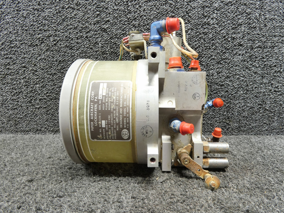 WTC2135-1 Wiebel Hydraulic Power Pack Assembly with Manifold and Solenoid (24V)