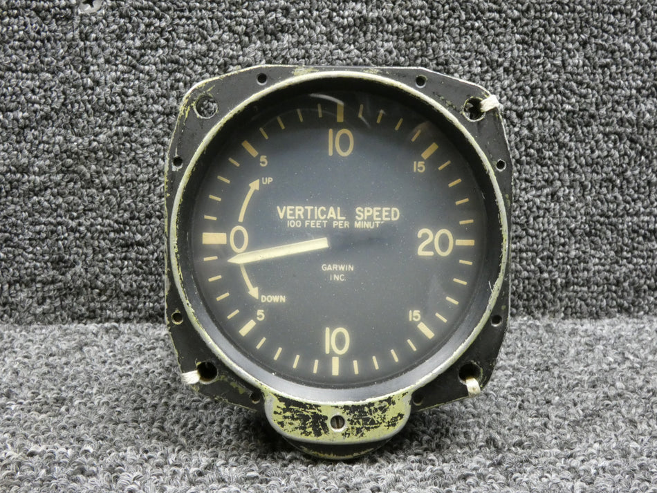 22-220-03 Garwin Rate of Climb Indicator (Cloudy Glass & Worn Face) (Core)