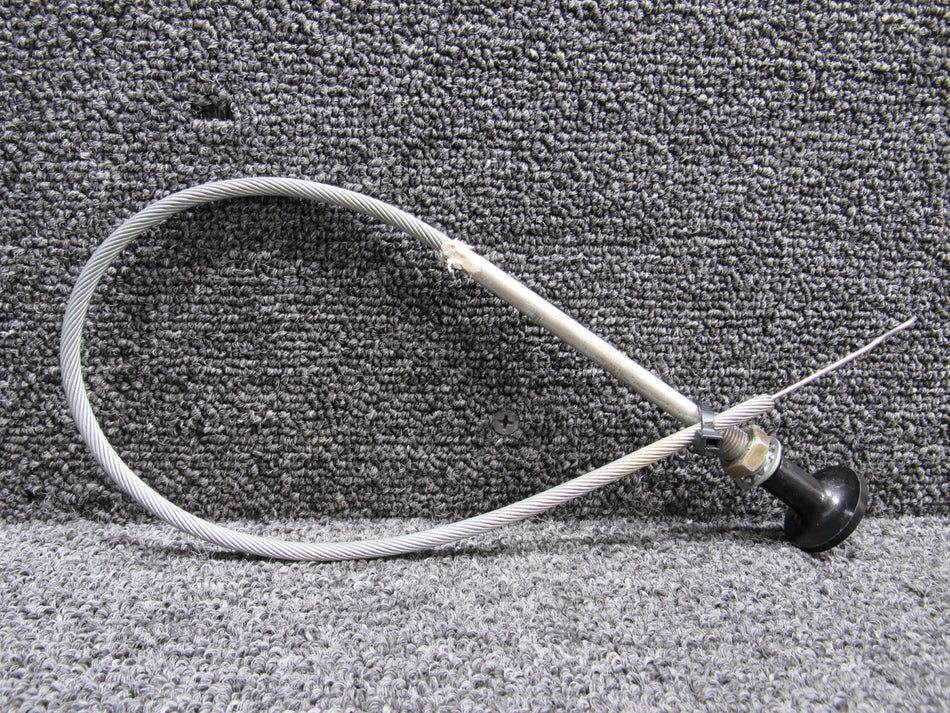 554-471 Piper PA46-350P Parking Brake Control Cable (Length: 21”)