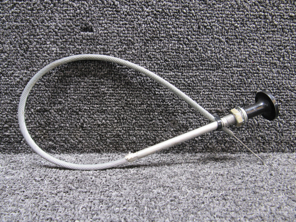 554-471 Piper PA46-350P Parking Brake Control Cable (Length: 21”)