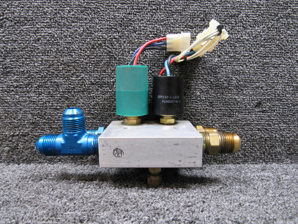 83914-002, 25PS33-1, 25PS33-2 Piper PA46-350P Air Conditioning Manifold Assembly
