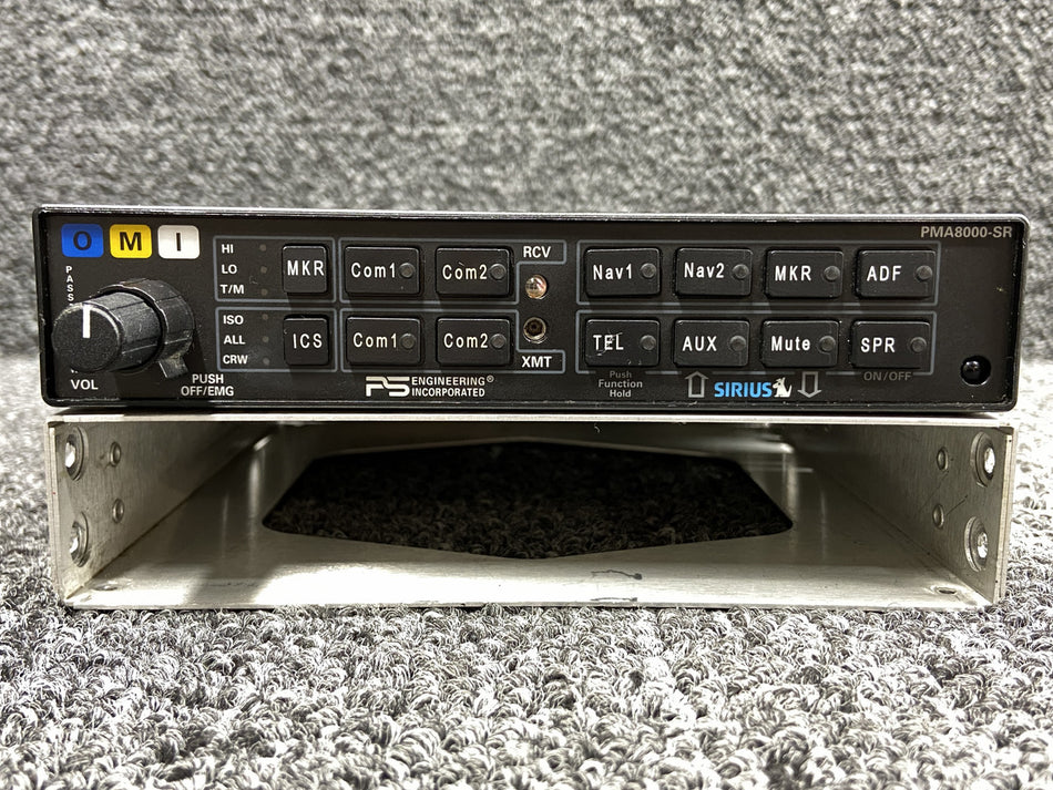 050-880-0100 PS Engineering PMA8000-SR Audio Selector Panel w Controller