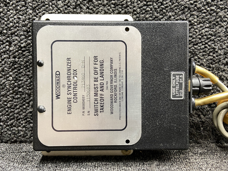 66503 (Alt: 213460D-N) Woodward Engine Synchronizer Control Box