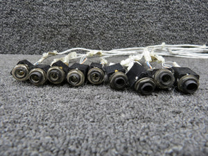 MNS112B, S1612-1 Cessna T182T Microphone and Headphone Jack Set