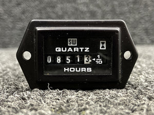 85350 Stewart Warner Quartz Hour Meter Indicator (12-60V)
