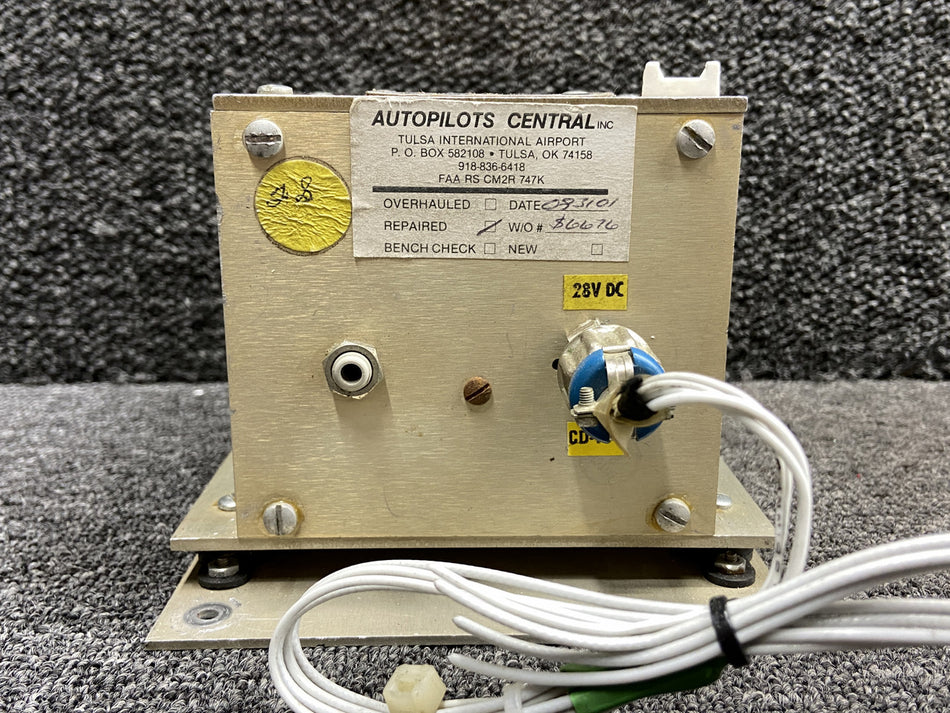 1D651-2 Edo-Aire Yaw Dampener Computer Assembly w Connector (28V)