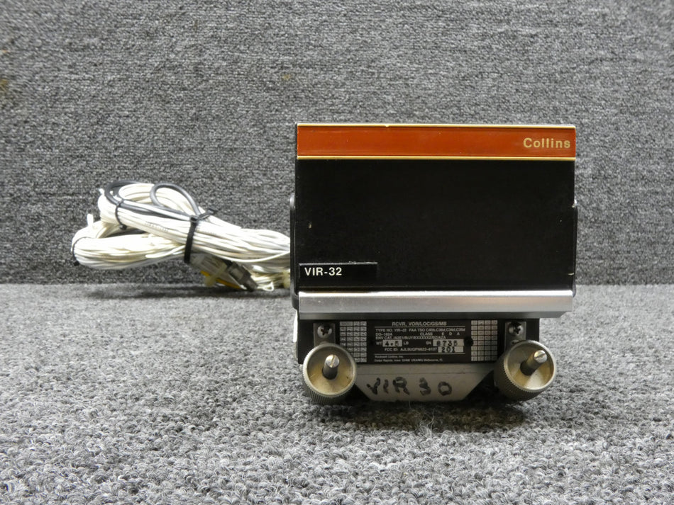 622-6137-201 Rockwell Collins VIR-32 VOR-LOC-GS-MB Receiver with Modifications