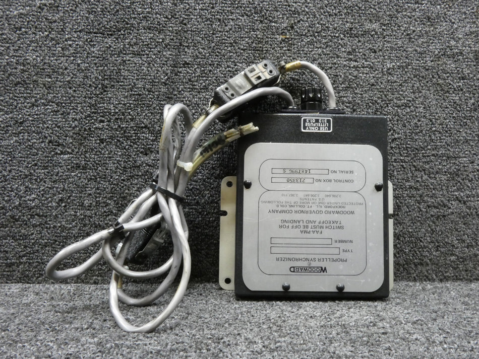 213350 Woodward Propeller Synchronizer Control Box