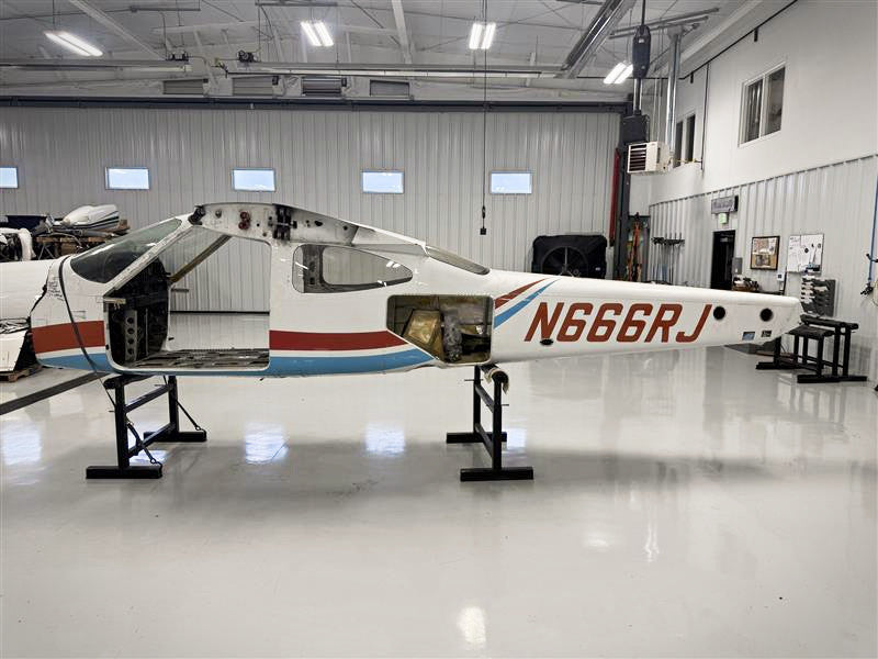 Cessna 177RG Fuselage with Bill of Sale, Airworthiness, Data Tag and Logbooks