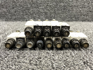 7277-2, 7274-2 Klixon Press To Reset Circuit Breaker Set (Various Amps)