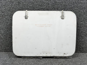 5800013-107 Aero Commander 500B Battery Door with Catch Cable and Latches
