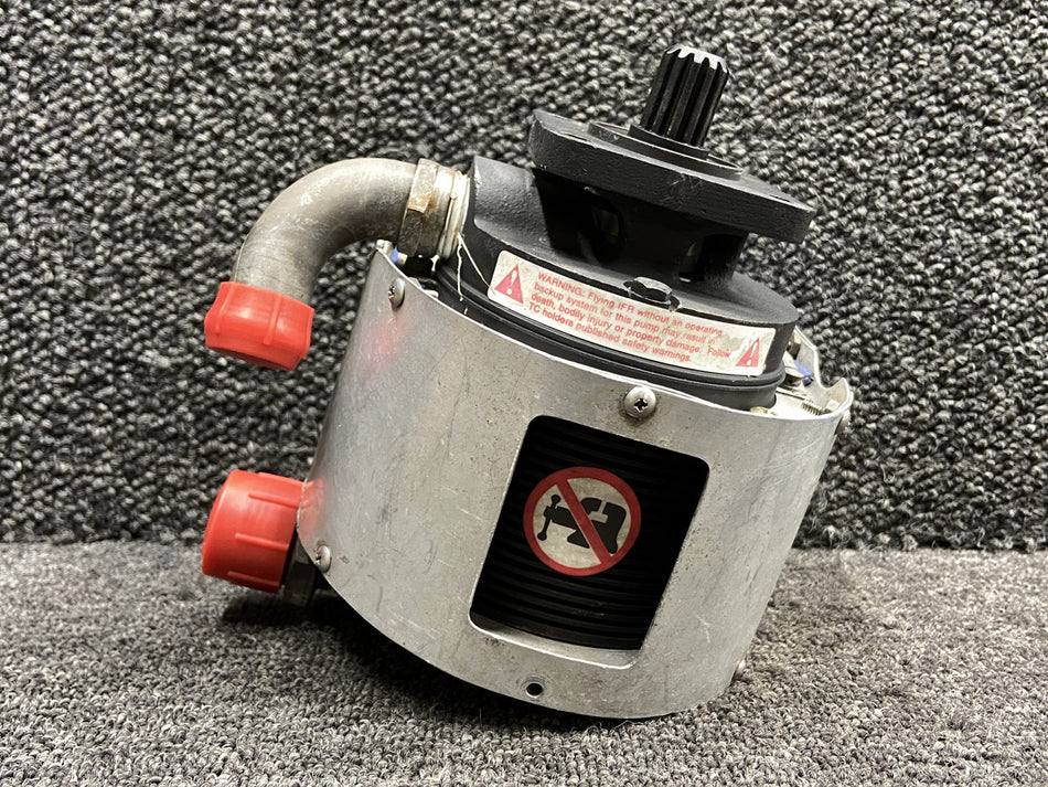 442CW, 60-500037-601 Lycoming TIO-541-E1C4 Rapco Dry Air Pump with Shield