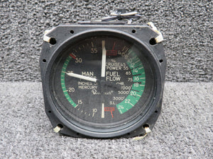 6080-691 United Instruments Manifold and Fuel Pressure Indicator (Lighted, 13V)