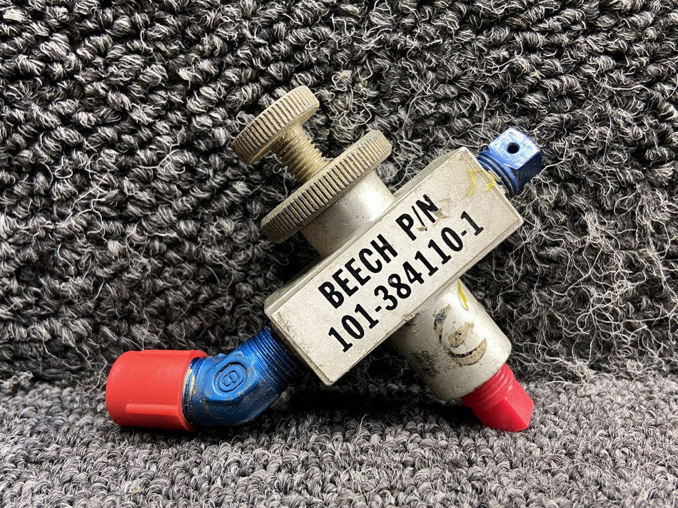 342900 (Alt: 101-384110-1) CAP Needle Valve Assembly