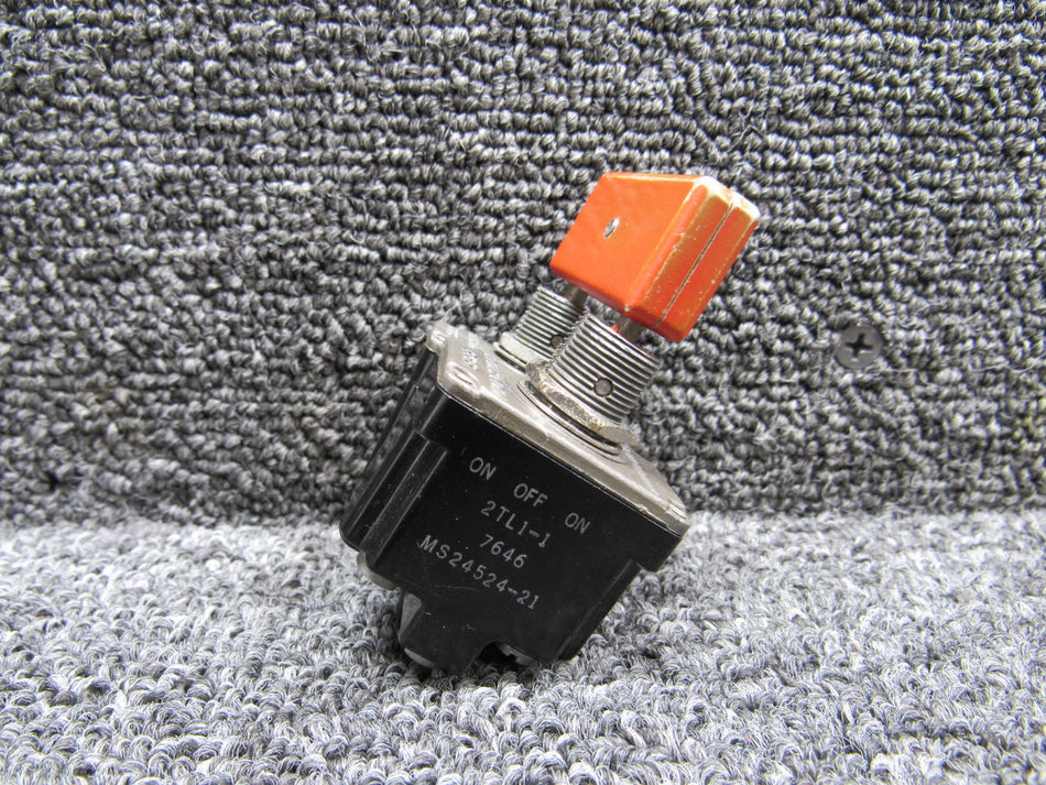 2TL1-1 (Alt: MS24524-21) Micro Switch Dual Toggle Switch Assembly